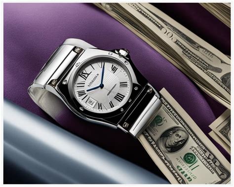 cartier santos resale value.